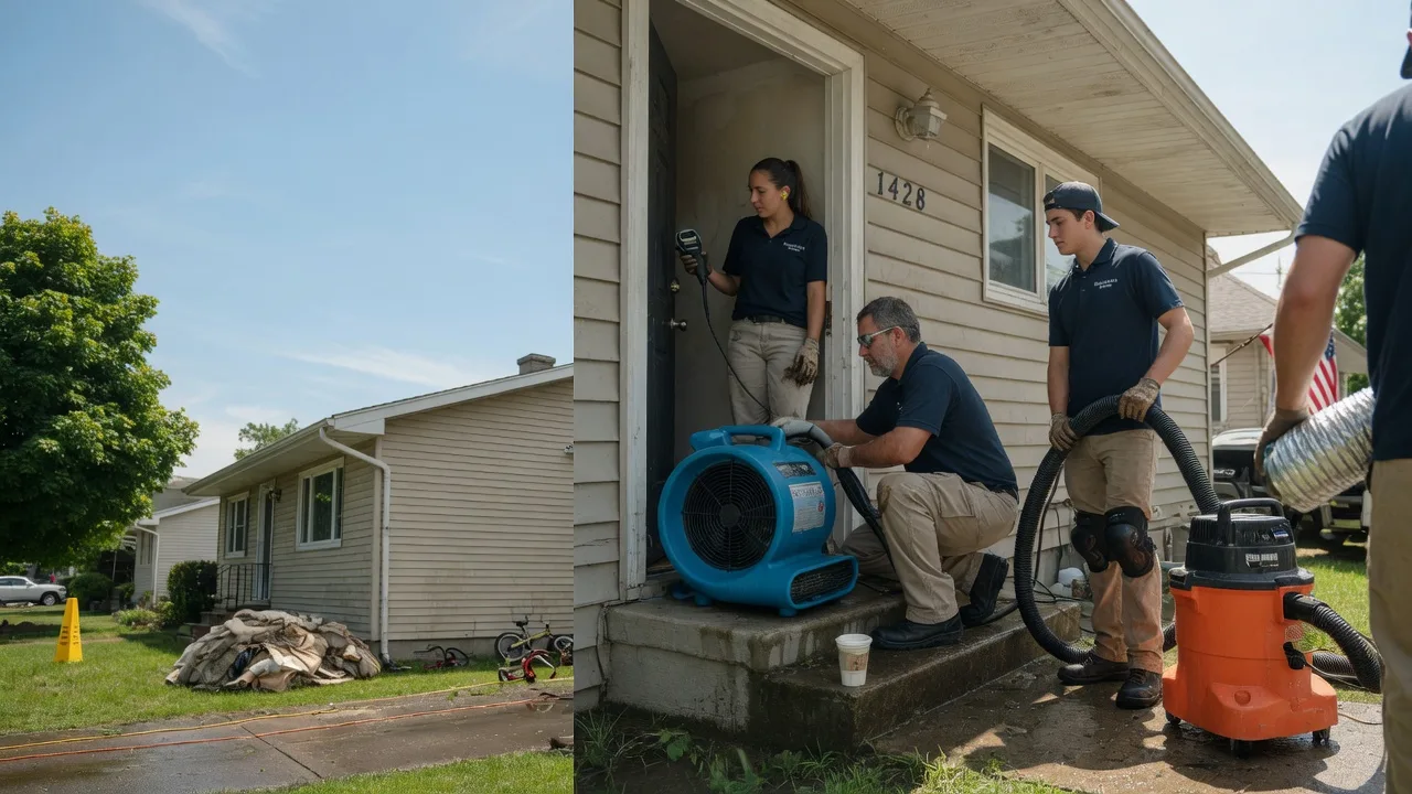 Water Damage Restoration in Deanville, TX near me